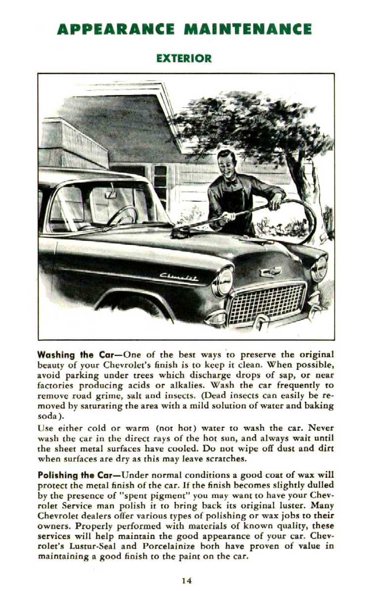 1955 Chevy Owner's Manual