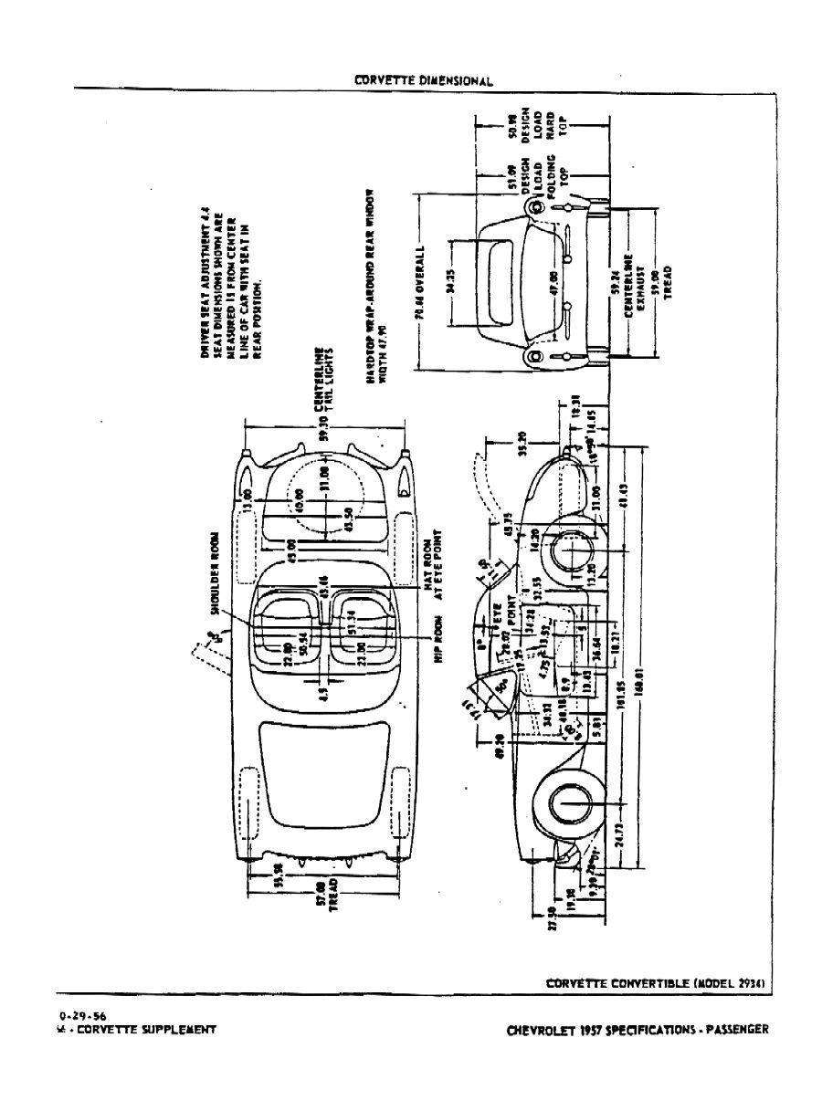 1957 Chevrolet Specifications