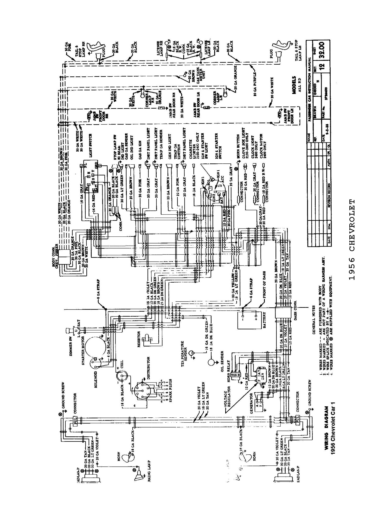 Chevy Wiring Diagrams