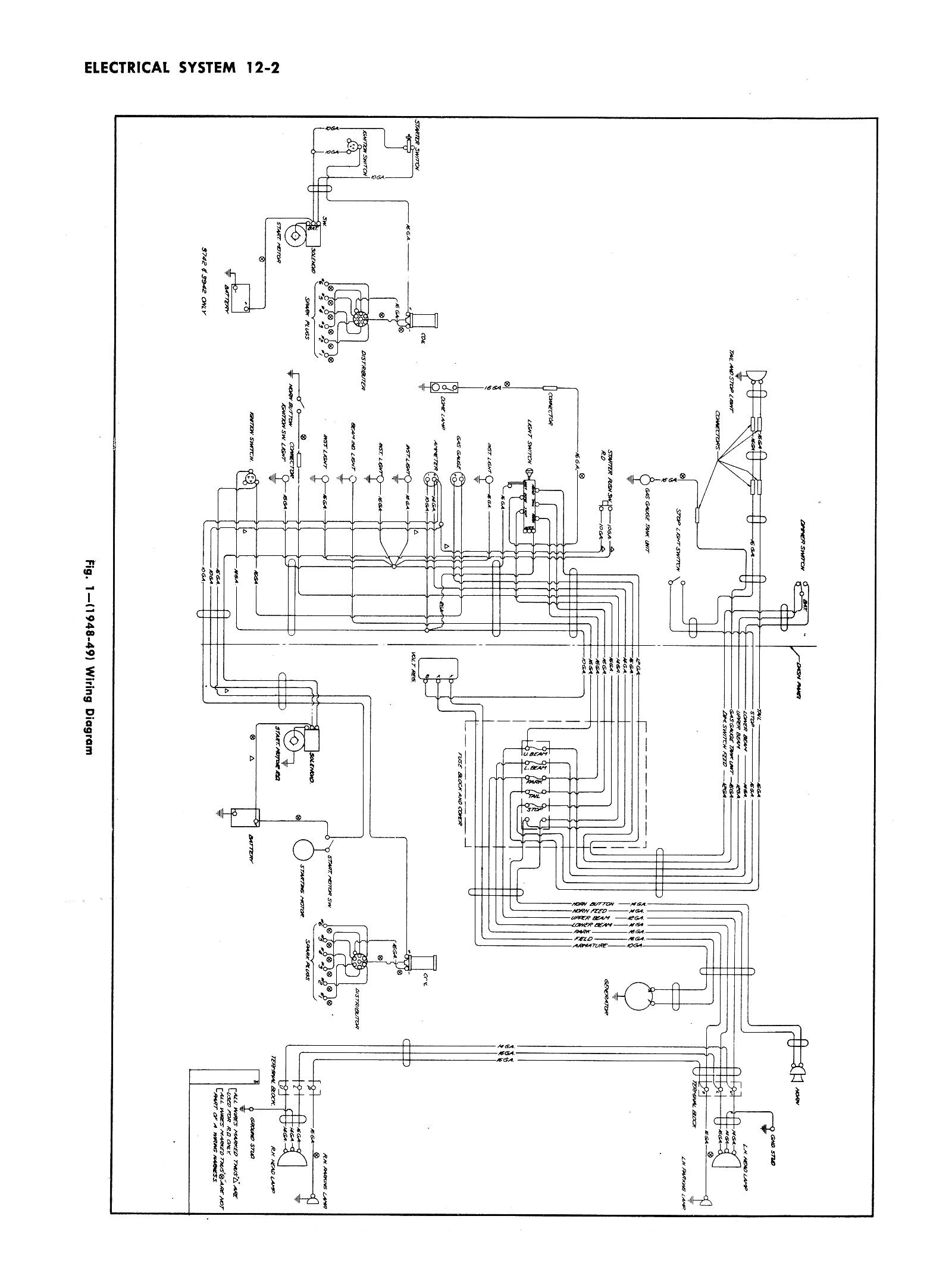 Looking for a wiring schematic for a 1947-48 ONLY of a Chevrolet