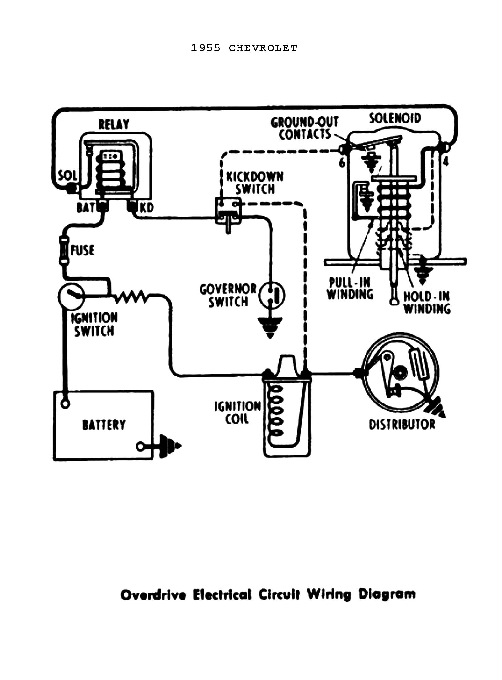 3 speed overdrive wiring - TriFive.com, 1955 Chevy 1956 chevy 1957