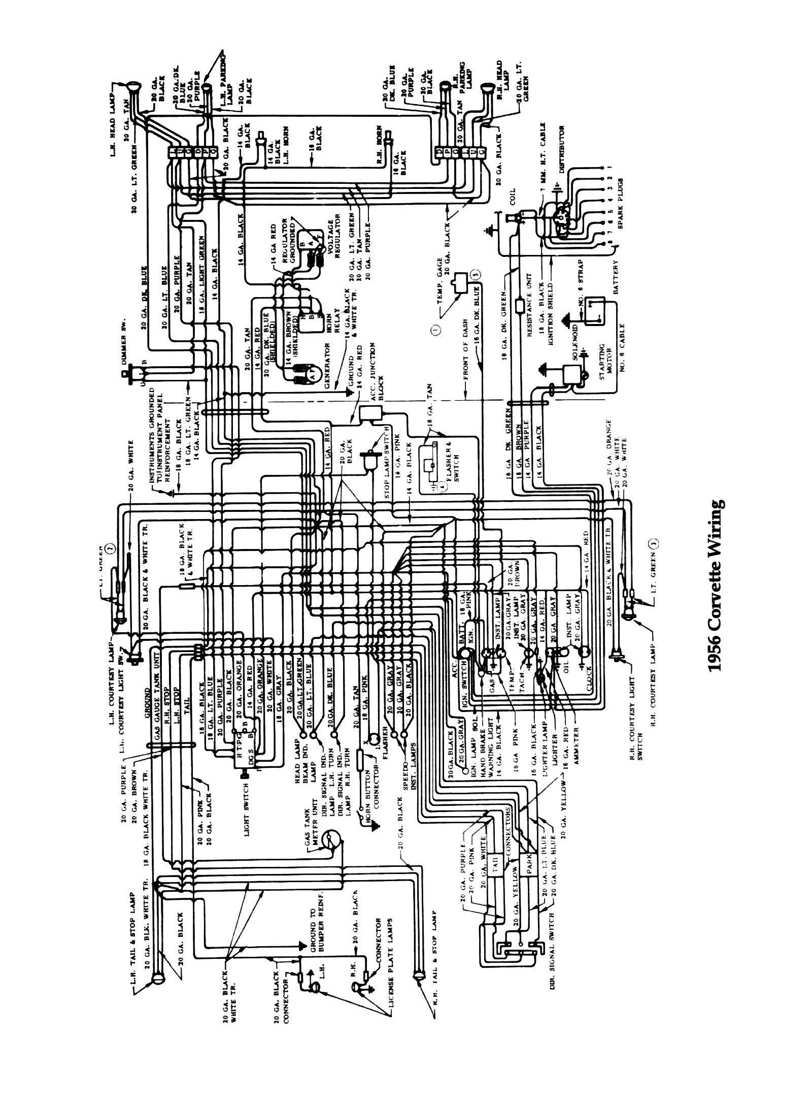 1957 Chevy Truck Wiring Harness Diagram Free Siosioppitur 7