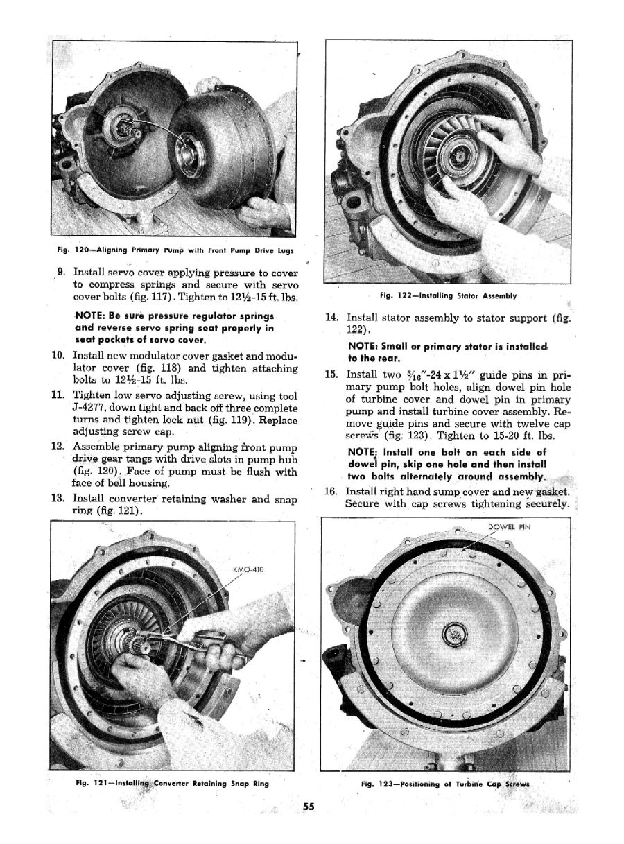 55 Chevy Repair Manual