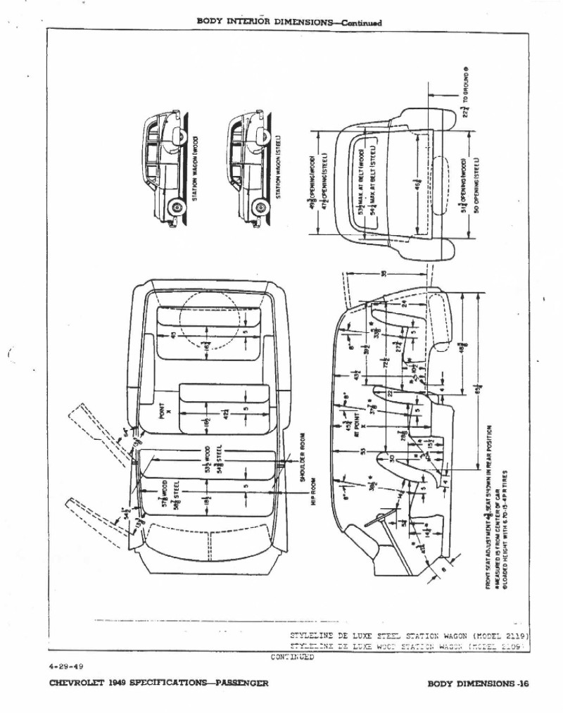1949 Chevrolet Restoration Info
