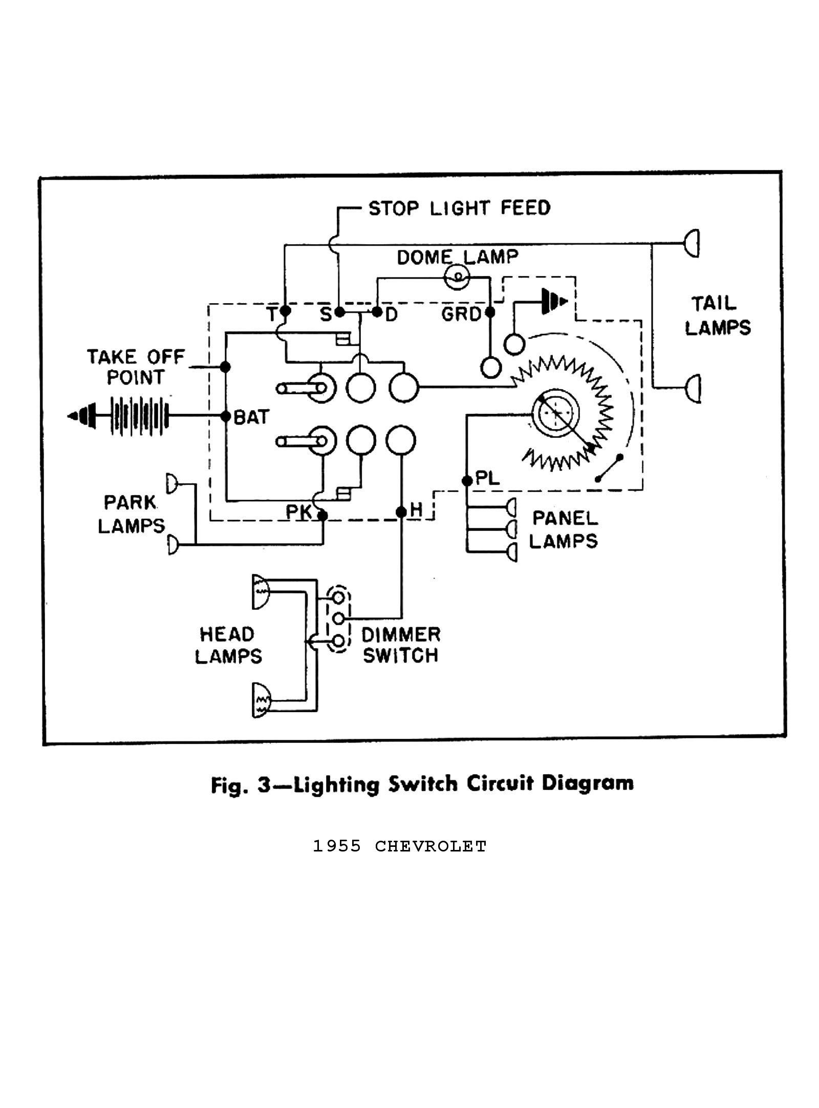 Strobe Light Wiring Diagram from chevy.oldcarmanualproject.com