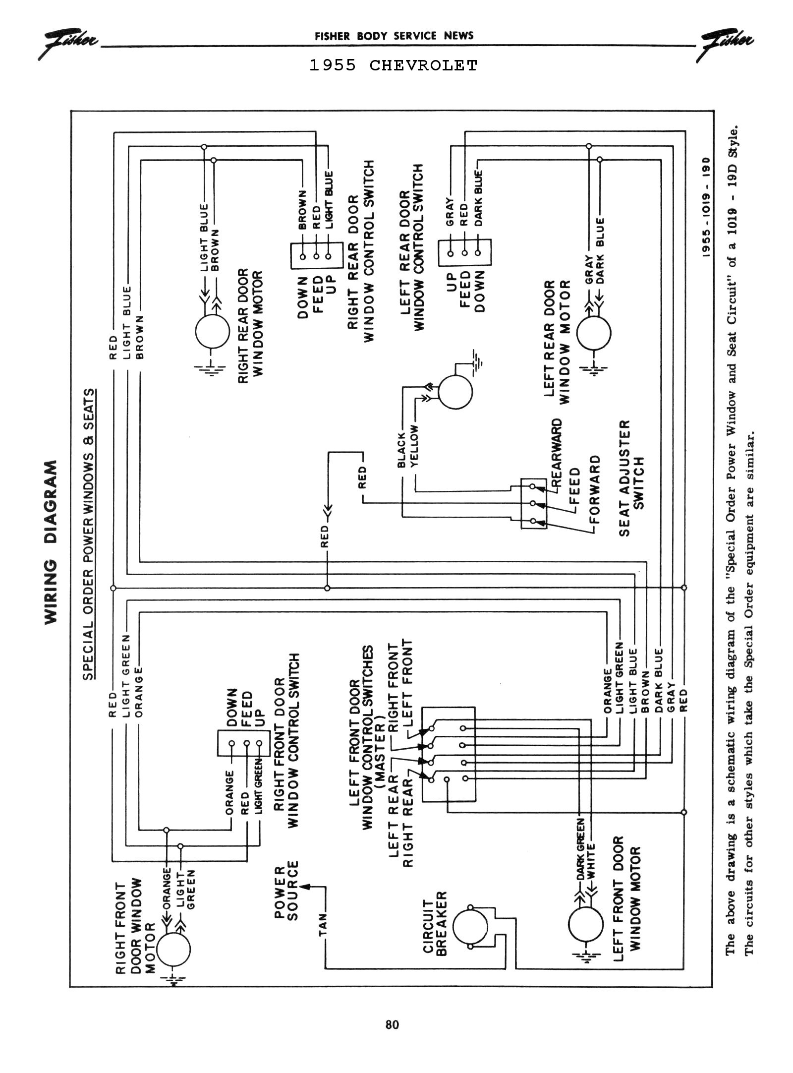 56 Chevrolet Power Window Wiring Diagram from chevy.oldcarmanualproject.com